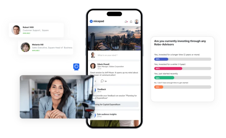 Event information at your fingertips